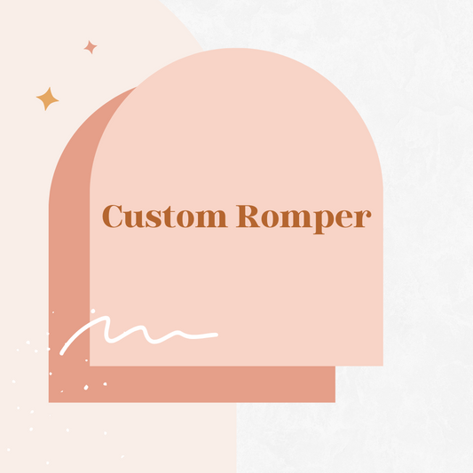 Custom Sweater Rompers
